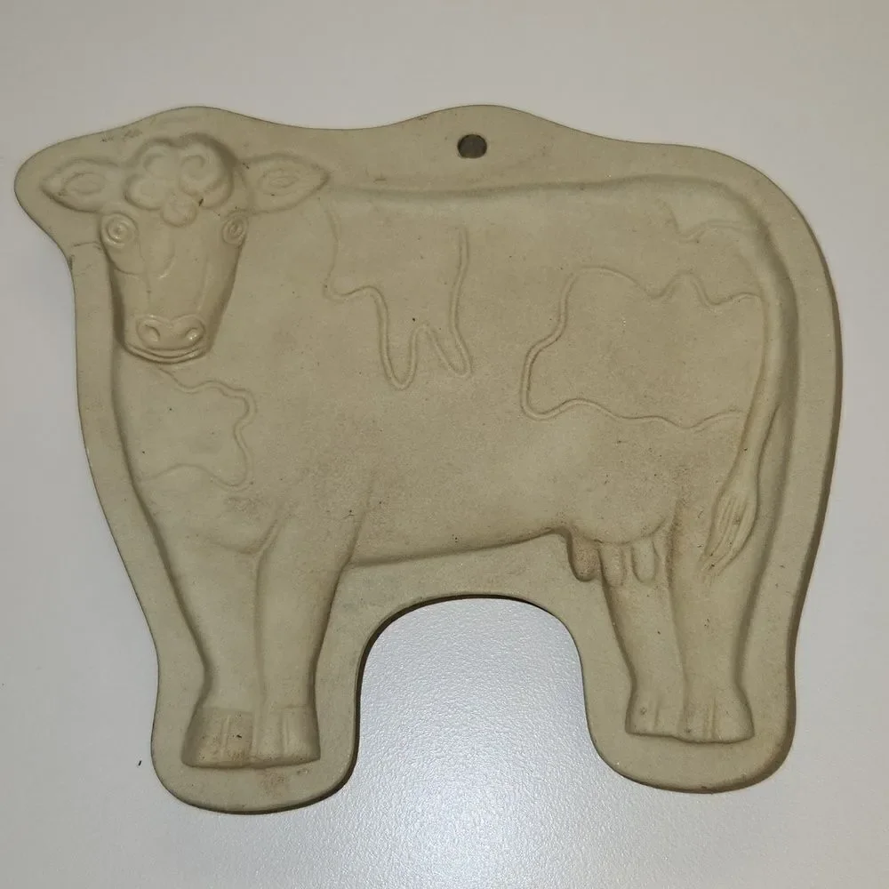 Brown Bag Cookie Art 1986 Cow Vintage